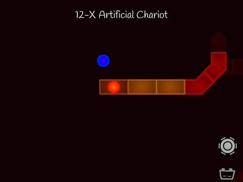 ADOFAI 12-X Artificial Chariot modified version game logo