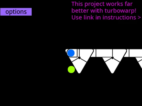 Simple ADOFAI level with clean design for accessibility players