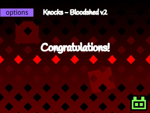 ADOFAI Custom Bloodshed V2 intense visual rhythm game scene
