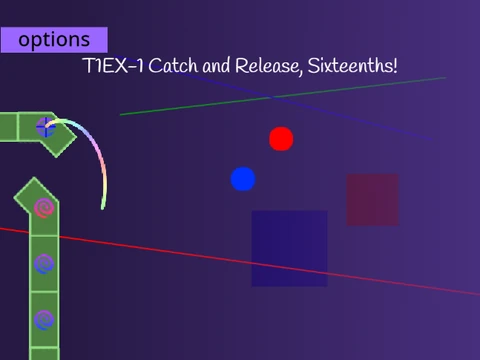 Neo Cosmos T1EX with added swirls ADOFAI community remix geometric challenge