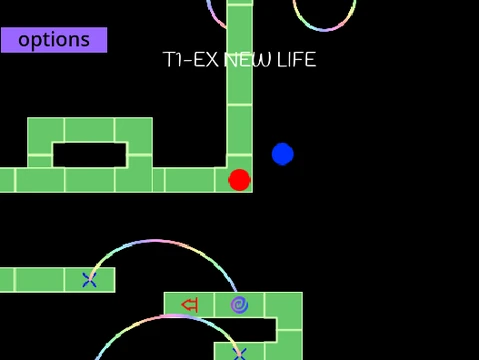 Neo Cosmos T1EX v2 level screenshot with space theme and cosmic visuals