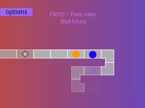 ADOFAI Pass Ruins B showing simple geometric patterns for beginners