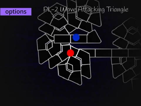 Riya-Polygons ADOFAI remix level logo with polygon design