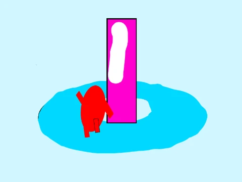 3D Fall Guys 2 Game Logo