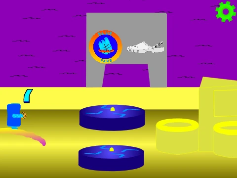 Blue Fire vs Air Crocs Fall Guys v1.0 custom level gameplay screenshot