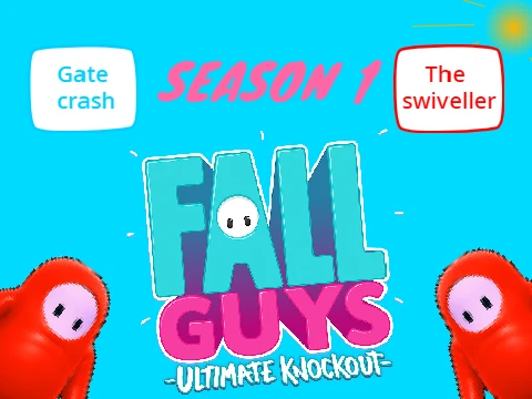 Fall Guys gameplay featuring colorful characters on obstacle courses
