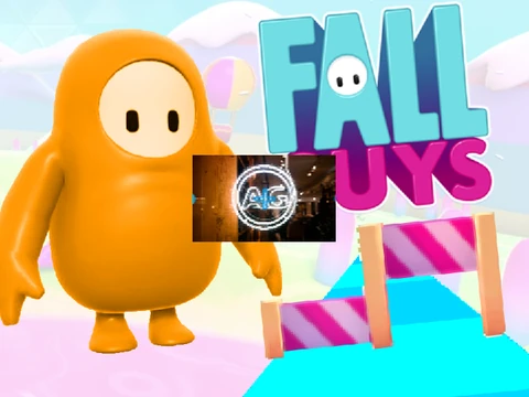 Fall Guys PC Game Logo - Ultimate Knockout Battle Royale