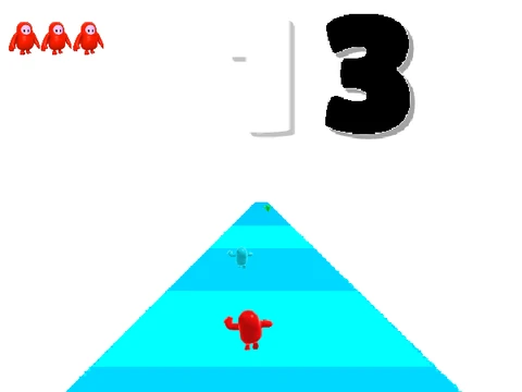Fall Guys Ultimate Knockout game logo featuring jellybean characters