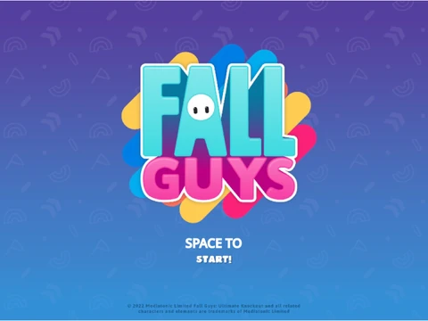 Fall Guys Game Logo - Bean Battle Royale