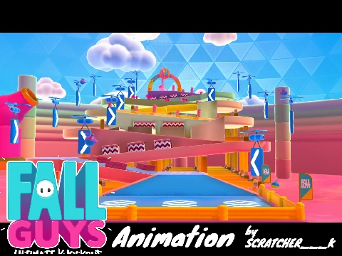 Fall Guys animation and funny moments video content cover