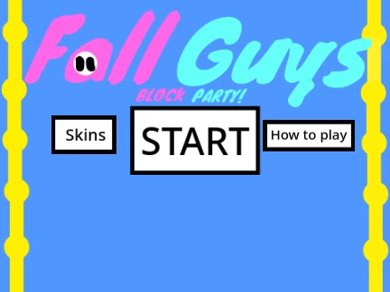 Fall Guys Block Party game logo cover