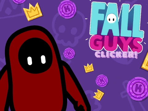 Logo for Fall Guys Clicker V4 incremental idle clicking game