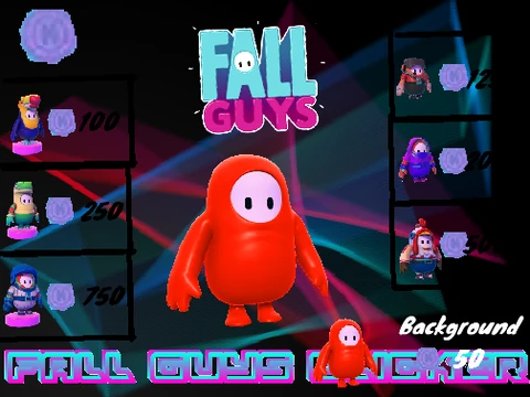 Fall Guys Clicker V7 - Idle Clicker Gameplay Screenshot