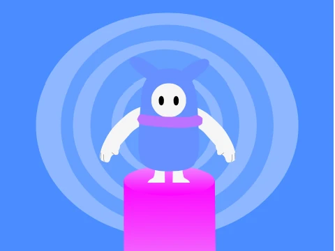 Fall Guys Naarky gameplay screenshot