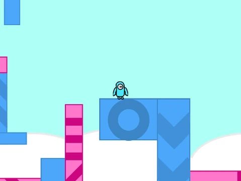 Fall Guys Obby logo featuring a bean character navigating a complex parkour course