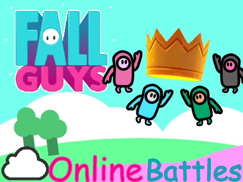 Fall Guys Online Battles - Competitive Multiplayer Game with PvP Challenges