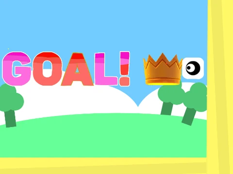 Fall Guys Platformer Remix game cover featuring jellybean character on obstacle course