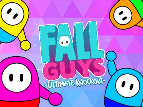 Fall Guys Remix cover showing multiple bean characters on a vibrant, reconfigured obstacle course