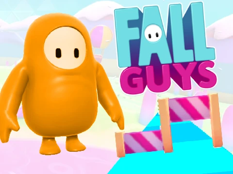 Fall Guys Runner endless running game with obstacle courses