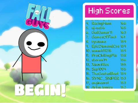 Fall Guys Runner 4 Lifes gameplay with limited lives system