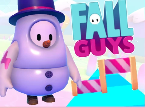 Fall Guys Runners game cover showing characters racing on an obstacle course