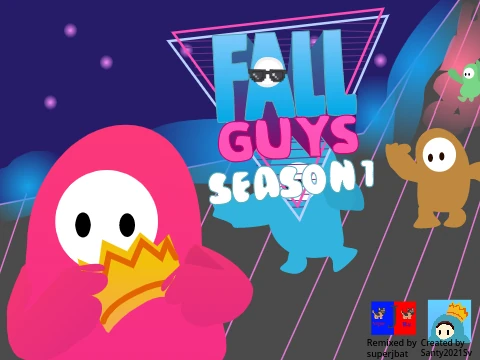 Fall Guys Season 1 V2 edition with classic courses and original gameplay