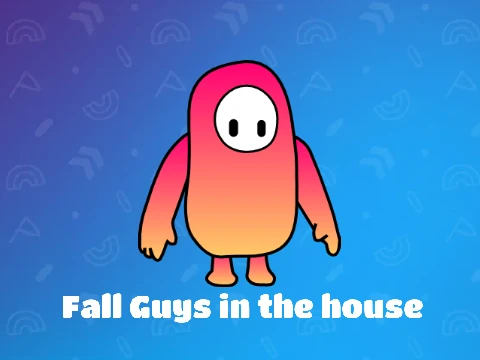 Album art for Fall Guys SS1 OST featuring iconic game visuals