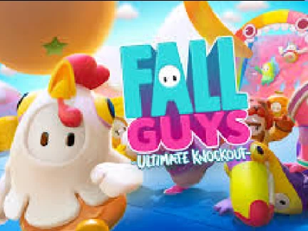 Fall Guys v0.03.3 Update screenshot showing new game elements and improved graphics