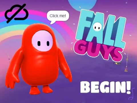 Fall Guys V7 Logo - New Features and Improved Gameplay