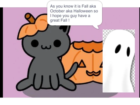 Happy Fall Guys and Girls colorful bean characters logo