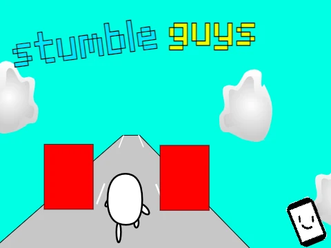 Stumble Guys colorful characters in party battle competition