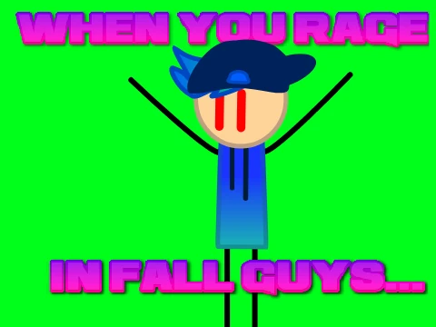 When You Rage in Fall Guys compilation video cover