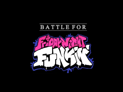 Logo for the Battle for Friday Night Funkin crossover mod with BFB