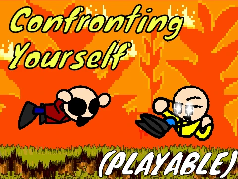 Confronting Yourself Final Zone FNF gameplay with Harv character