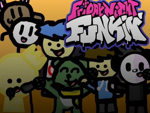 Play the Friday Night Funkin mods collab demo game