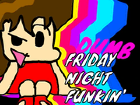 Cover art for DUMB FRIDAY NIGHT FUNKIN V.4 fan game