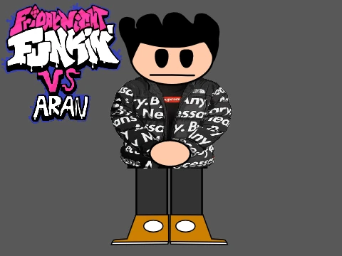 Play Enemy VS Aran Friday Night Funkin Mod online