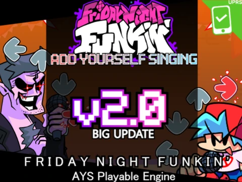 Play Friday Night Funkin Add Yourself Singing Playable Engine v2.0 BIG UPDATE Online