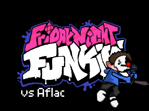 Friday Night Funkin Aflac game logo cover