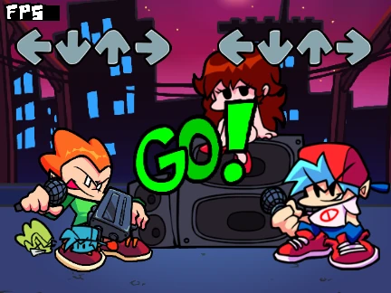 Friday Night Funkin blammed lyrics updated game logo