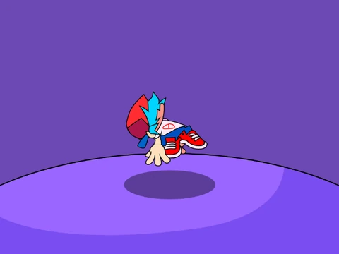 Friday Night Funkin Boyfriend Character Vector Animation Screenshot