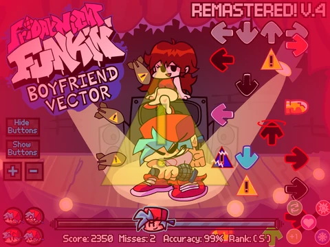 Play Friday Night Funkin Boyfriend Vector Remastered Online
