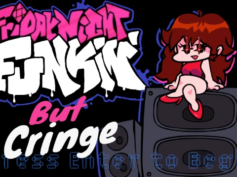 Friday Night Funkin But Cringe Whitty Added logo cover