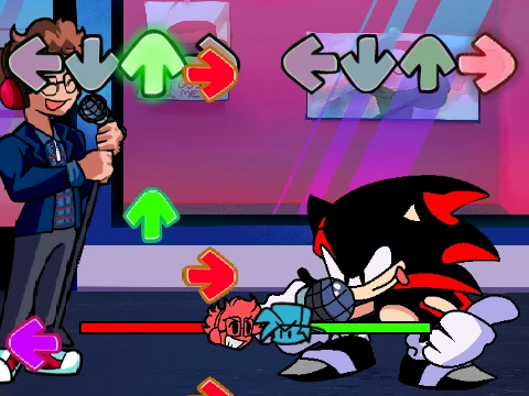 Play the FNF CG5 vs shadow man on stilts mod online