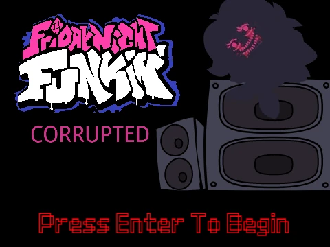 Friday Night Funkin Corruption Beta game logo
