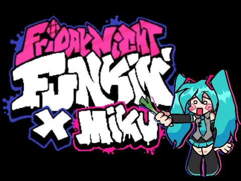 Friday Night Funkin game refixed game logo and cover art