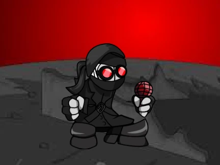 Play FNF Hank Character Test mod online