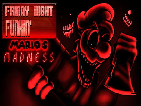 FNF Mario horror mod with complete character sprites and configurable controls