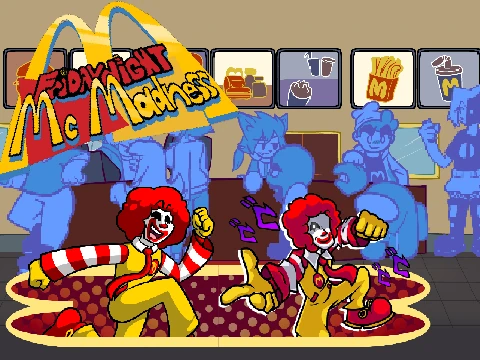 Friday Night Funkin McMadness online game cover