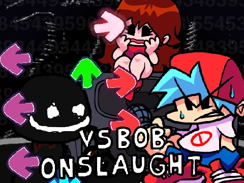 Friday Night Funkin Onslaught Mod Logo Cover
